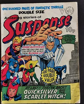 Buy Alan Class Comics, Suspense 117, Avengers Double Story, G/VG • 49.99£
