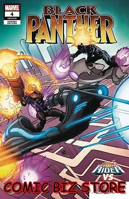 Buy Black Panther #4 (2018) 1st Print Ferry Cosmic Ghost Rider Variant Cover Marvel • 3.40£