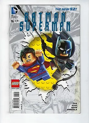 Buy Batman/superman # 16 (lego Variant Cover, Jan 2015) Vf/nm • 4.95£