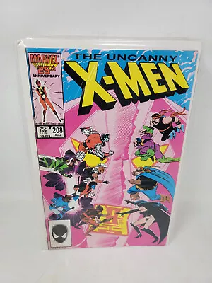 Buy Uncanny X-men #208 Dan Green Cover Art *1986* 7.0 • 4.77£