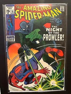 Buy Amazing Spider-Man #78 - 1969 - First Appearance Of The Prowler Hobie Brown KEY • 135.92£