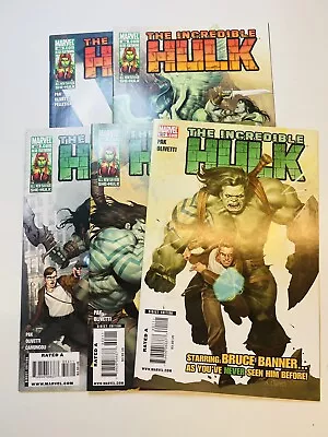 Buy Incredible Hulk Lot Of 5 #601, 602, 603, 604, 605 (Marvel, 2009) NM 1st Print • 11.85£
