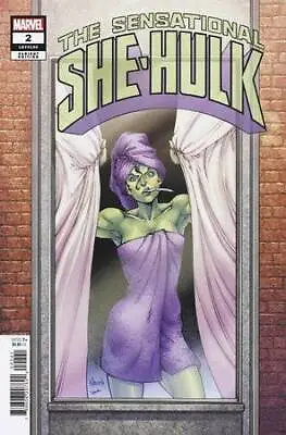 Buy SENSATIONAL SHE-HULK #2 NAUCK WINDOWSHADES VARIANT (Marvel 2023) Comic • 4.45£