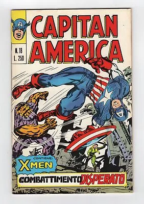 Buy 1968 Marvel Captain America #102 & X-men #16 3rd App Sentinels Rare Key Italy • 61.49£