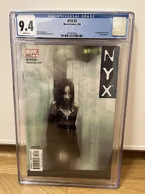 Buy NYX 3 - CGC 9.4 - WP, Marvel Key 1st Laura Kinney X-23, No Reserve • 205£