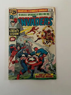 Buy The Invaders No. 6 May 1976 Marvel Comics Liberty Legion • 14.50£