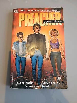 Buy Preacher Book 1 Gone To Texas Graphic Novel Vertigo Comics Softback Dc Paperback • 3£