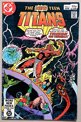 Buy New Teen Titans #6 Vol 2 - DC Comics - Marv Wolfman - George Perez • 1.99£