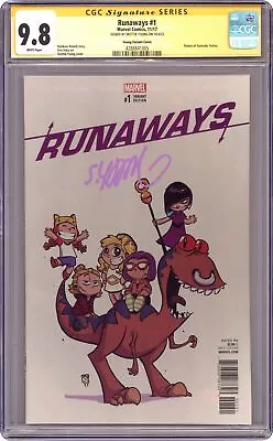 Buy Runaways 1E Young Baby Variant CGC 9.8 SS Young 2017 4288841005 • 183.89£