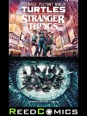 Buy TEENAGE MUTANT NINJA TURTLES X STRANGER THINGS GRAPHIC NOVEL Collect Issues #1-4 • 15.99£