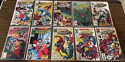 Buy Marvel Comics Amazing Spider-Man Vol 1, 370-374, 376-380, 10 Issue Lot, SC603 • 31.97£