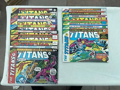 Buy Marvel Comics UK - The Titans (1976) Bundle 4 (14 Comics) - # 44 - 58 • 7£