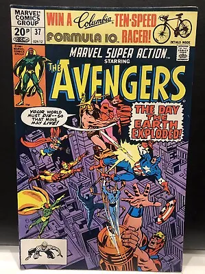Buy MARVEL SUPER ACTION #37 Comic Marvel Comics Avengers • 3.16£