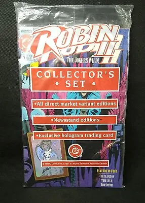 Buy Dc Robin 2 The Joker's Wild Sealed Polybagged Collector's Set Hologram Card New • 6.95£
