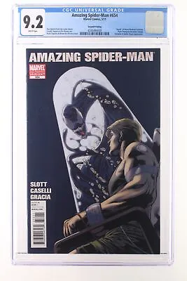 Buy Amazing Spider-Man #654 - Marvel 2011 CGC 9.2  Death  Of Marla 2nd Print • 159.90£