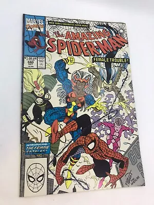Buy Amazing Spider-Man #340 (Oct 1990 Marvel) Femme Fatals • 1.58£