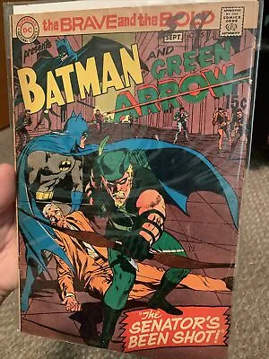 Buy The Brave And The Bold #85 Key Issue Batman And Green Arrow 1969 Neal Adams • 31.55£