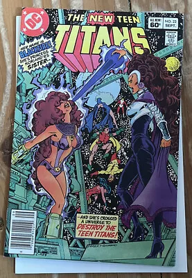 Buy New Teen Titans 23 NEWSSTAND Variant - 1st Vigilante & Blackfire VF+ COW Pages • 23.74£