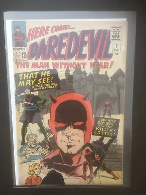 Buy Silver Age Daredevil 9 (1965) Key Issue, 1st Klaus Kruger. Cents Copy. • 75£