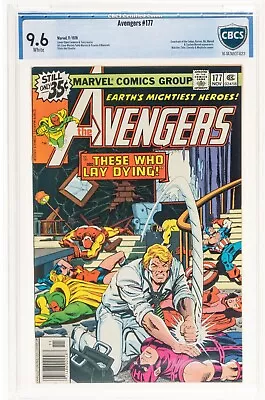 Buy Avengers #177 CBCS 9.6 Marvel White Pag NEWSSTAND GUARDIANS OF THE GALAXY Nt CGC • 84.06£
