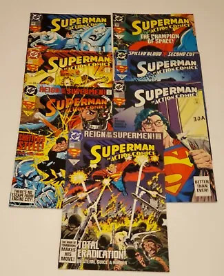 Buy Action Comics # 690,691,692,693,694,695,696   (DC 1993)   Very Fine  • 15.27£
