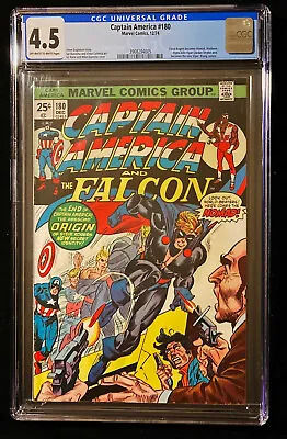 Buy 1974 Marvel Captain America #180 CGC 4.5 Off White To White Pages  • 52.24£