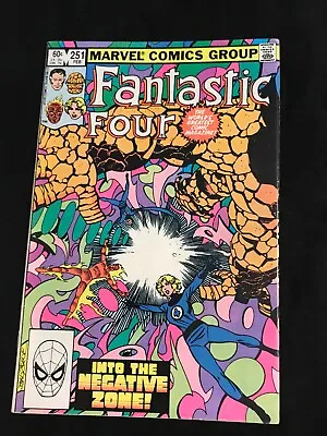 Buy Fantastic Four #253 Vf 1983 Marvel Bronze Age - John Byrne - Newsstand • 4£