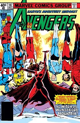 Buy The Avengers #187 Marvel Comic (1979) Origin Darkhold Scarlet Witch Appearance • 39.53£