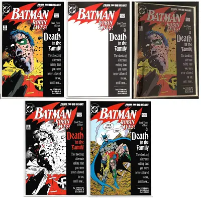 Buy Batman Robin Lives #428 ONE-SHOT Regular BLANK Foil 1st & 2nd Print SET Lot 2023 • 33.77£