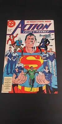 Buy Action Comics Weekly 601 (1988) First Modern Secret Six • 3.96£