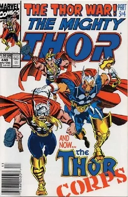 Buy Thor (Vol 1) # 440 Very Fine (VFN) US Newsstand Edition Marvel Comics MODERN AGE • 8.98£