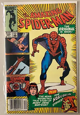 Buy Amazing Spider-Man #259 Newsstand Marvel (6.0 FN) Origin Mary Jane Watson (1984) • 4.02£