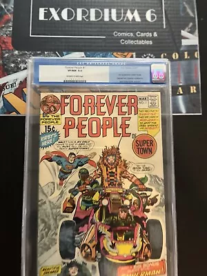 Buy Forever People #1 CGC 9.0 1971  1st Full App. Darkseid/ RARE !!!!! • 278.83£