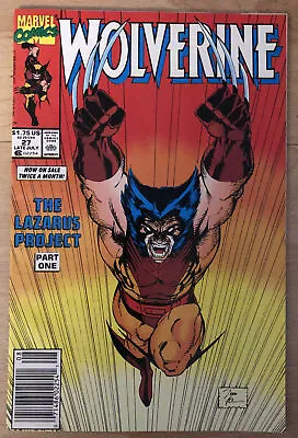 Buy Wolverine #27 Duffy Story, Buscema Art, Lee Cover; Dick Tracy & Game Boy Ads; VF • 61.76£