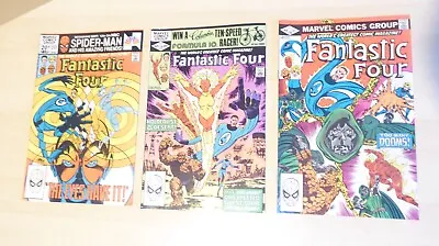 Buy 3 X Comics FANTASTIC FOUR #237, 239 & 246 1981 / 82 Marvel Comics   FN/VF • 6.50£