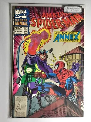 Buy Amazing Spider-Man Annual #27 VF- 7.5 🥇1st APPEARANCE OF ANNEX🥇 • 10.02£