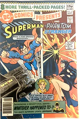 Buy Dc Comics Presents # 25. Superman & Phantom Stranger. September 1980.  Vfn- 7.5 • 6.99£