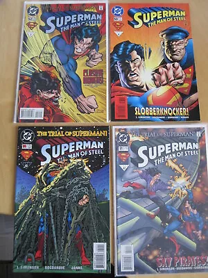 Buy SUPERMAN The MAN Of STEEL #s 50-67, COMPLETE 18 Issue DC 1995 Run By SIMONSON • 38.99£