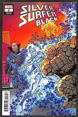 Buy Silver Surfer: Black #2 1st Appearance Of Void Knight Ron Lim Variant • 14.95£