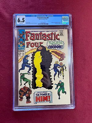 Buy Fantastic Four #67 CGC 6.5 White 1967 First HIM / Adam Warlock 2083688002 • 133.81£