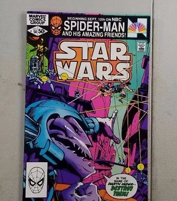 Buy 1981 Vintage Marvel Star Wars Comic Book Issue 54        Sw6 • 19.75£