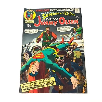Buy Vintage Superman's Ex Pal Jimmy Olsen #134 1st Appearance Of Darkseid Comic Book • 118.59£