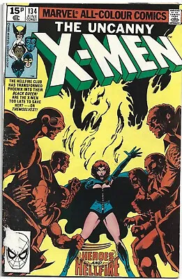 Buy Uncanny X-Men #134 - Jean Grey Becomes Dark Phoenix, 1980, Marvel Comic • 48£