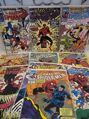 Buy The Amazing Spider-Man #340-349 1990-1991 Marvel Comics (NM/9.0+) • 63.15£
