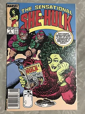 Buy Sensational She-Hulk #2 1989 - Marvel  -NM- - Comic Book • 24.01£