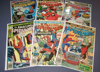 Buy Amazing Spider-Man Lot 148, 150, 153, 160, 161, 162  Good To G-  Condition  $29 • 22.93£