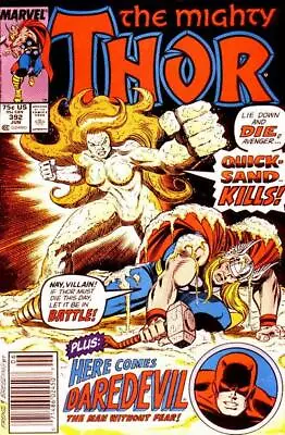Buy Thor #392 (Newsstand) VF; Marvel | 1st Appearance Kevin Masterson & Quicksand - • 15.97£