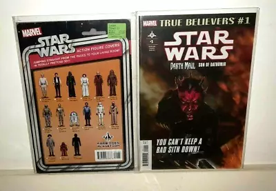 Buy TRUE BELIEVERS Star Wars Darth Maul Son Of Dathomir #1, VADER DOWN #1 FB Variant • 10.50£