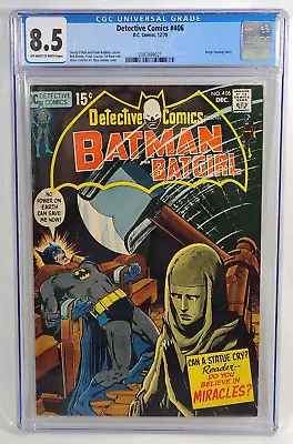 Buy Detective Comics #406 12/70 CGC 8.5 1970 Batman And Batgirl Neal Adams Cover • 98.55£