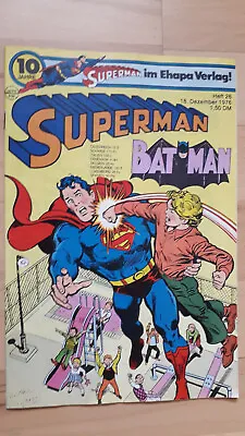 Buy Superman Batman #26 Dated 18.12.1976 - Z1-2 ORIGINAL FIRST EDITION COMIC EHAPA • 8.82£